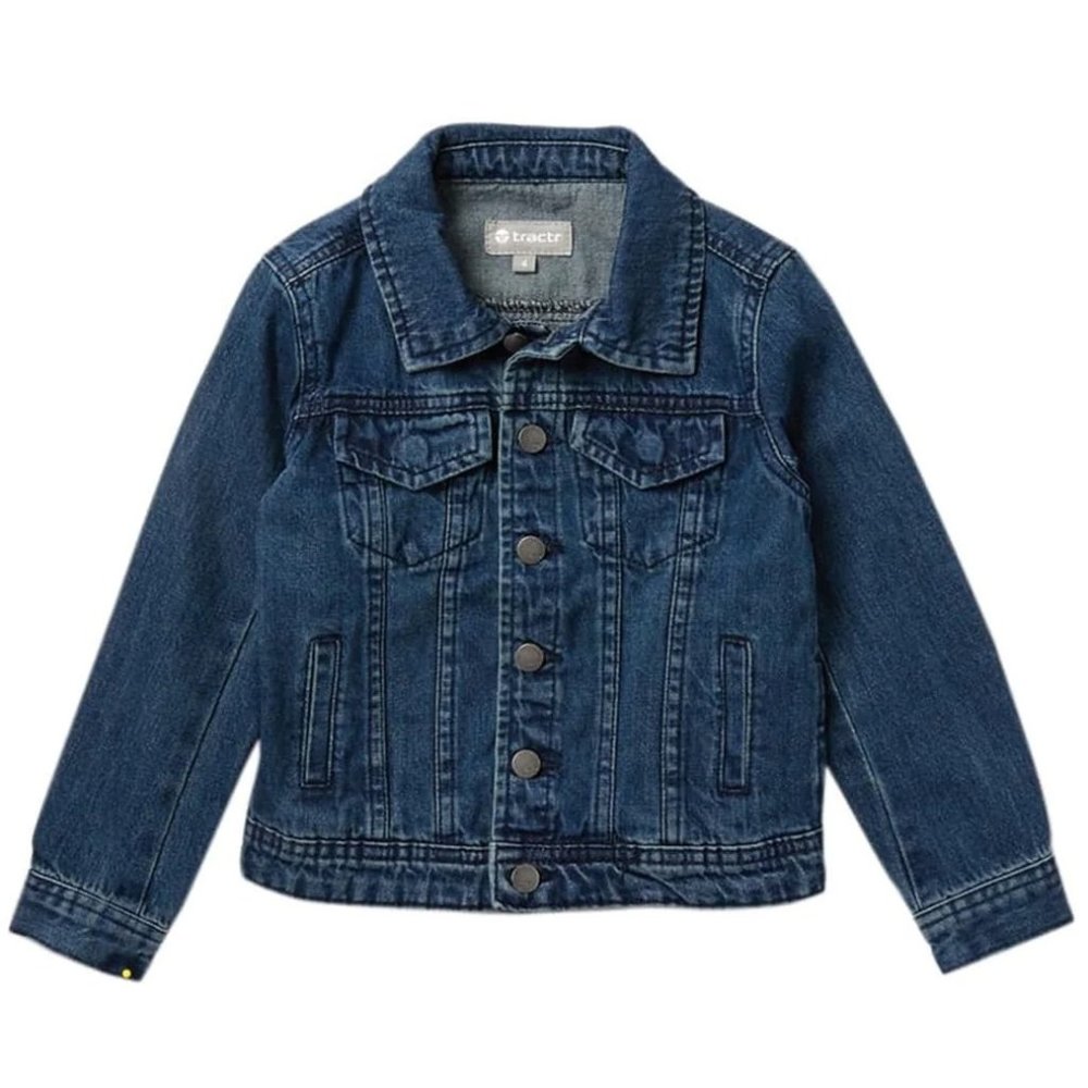 TRACTR Basic Girls Jean Jacket - Size 4 - NWT